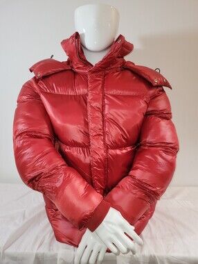 Jordan Craig Red  Puffer Coat  Men's  Size Large Original $150